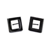 Náušnice Cube Black