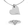 Heart Silver Set